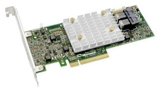 Microchip Adaptec SmartRAID 3154-8i Tri-Mode PCIe 4.0 Storage Controller